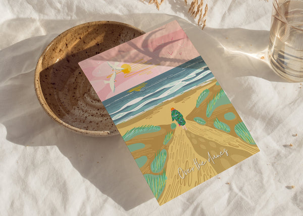 Wanderlust greeting card collection nature inspired cards by onneke