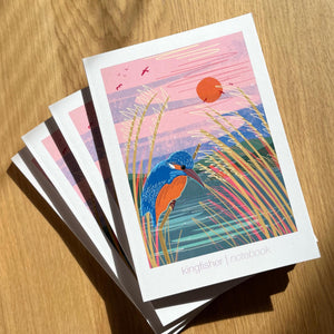 A5 notebook Kingfisher