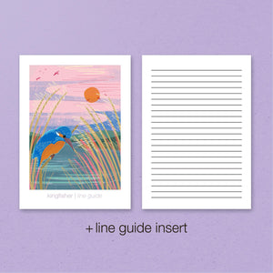 A5 notebook Kingfisher