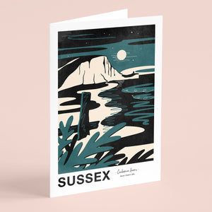 Cuckmere Haven Sussex Greeting Card