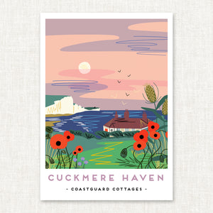 Landmark Print - Cuckmere Haven