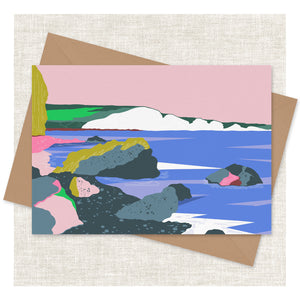 Dreamy Landscape Greeting Card - Hope Gap