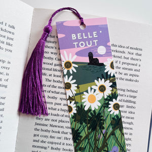 Sussex Landmark Illustrated Bookmark | Cuckmere Haven, Belle Tout, South Downs, Eastbourne