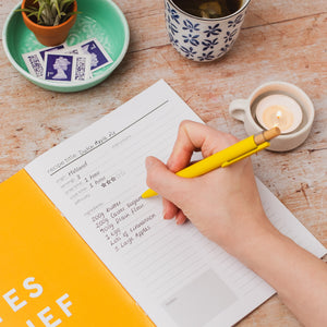 Recipe logbook - hedgerow
