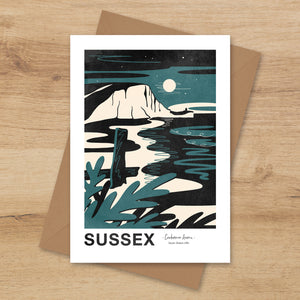 Cuckmere Haven Sussex Greeting Card