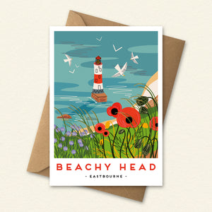 Beachy Head Greeting Card