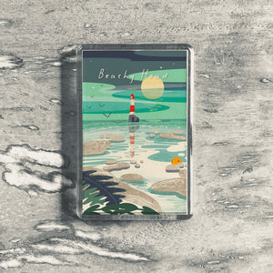 Sussex Landmark Magnets | Illustrated Coastal & Countryside Souvenirs