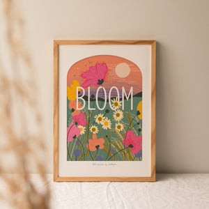 Bloom | A4 Botanical Art Print | Whispers of Nature