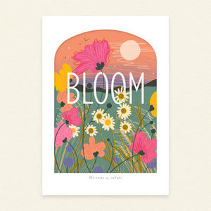 Bloom | A4 Botanical Art Print | Whispers of Nature