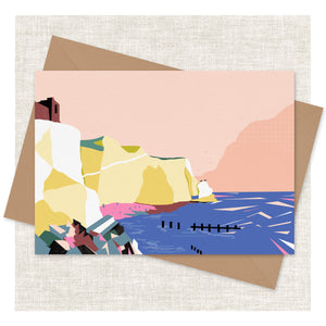 Dreamy Landscape Greeting Card - Splash Point