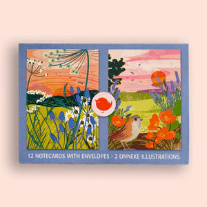 notecard set, boxed notecards, floral notecard set, thank you notecards, blank notecards with envelopes, illustrated notecards, floral stationery set, writing cards set, eco friendly stationery, recycled paper notecards, gift for stationery lovers, letter writing set, flower illustration cards, plastic free stationery, UK made stationery, greeting card set, small note cards, gift boxed stationery, botanical notecards, sustainable stationery