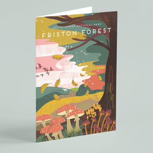 Friston Forest Greeting Card