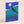 Cold water swimming card with sea swimmer and full moon