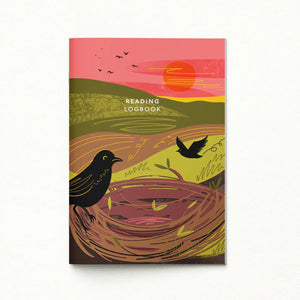The cover of the reading logbook with the nest cover