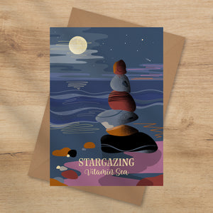 Stargazing Greeting Card