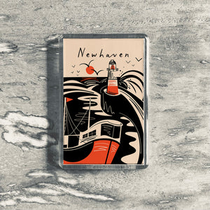 Sussex Landmark Magnets | Illustrated Coastal & Countryside Souvenirs