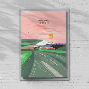 running logbook, running journal, run tracker, training logbook, runner’s journal, marathon training journal, fitness logbook, running diary, runner gift, gift for runners, workout tracker, exercise logbook, A5 running notebook, running gift, training diary