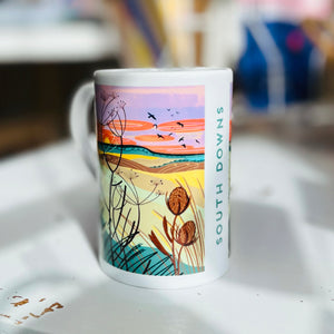South downs porcelain slim mug