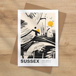 Splash Point Sussex Greeting Card