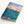 Notebook with a colorful design of a person paddleboarding at sunset, titled 'Travel Logbook'.