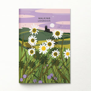 walking logbook, walking journal, hiking logbook, hiking journal, walk tracker, adventure logbook, countryside walks, walking diary, rambling journal, gift for walkers, gift for hikers, outdoor notebook, nature walk journal, A5 walking notebook, walking gift